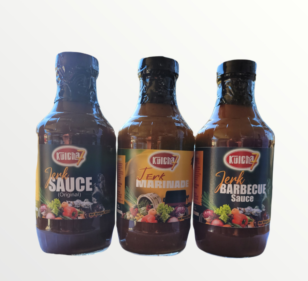 Triple niceness - Jerk Marinade, Jerk Barbecue & Jerk Sauce (Original)